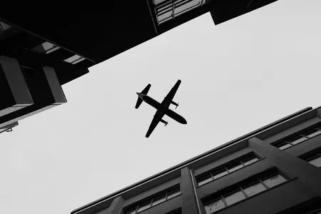 Reykjavik Domestic Airport is located just a mile from the city center, so when planes fly in and out, passengers get a close view of buildings below.&nbsp;