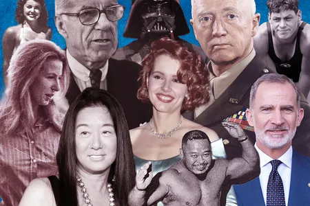 Of these featured individuals, Benjamin Spock, Johnny Weissmuller and Harold Sakata medaled at the Olympics.