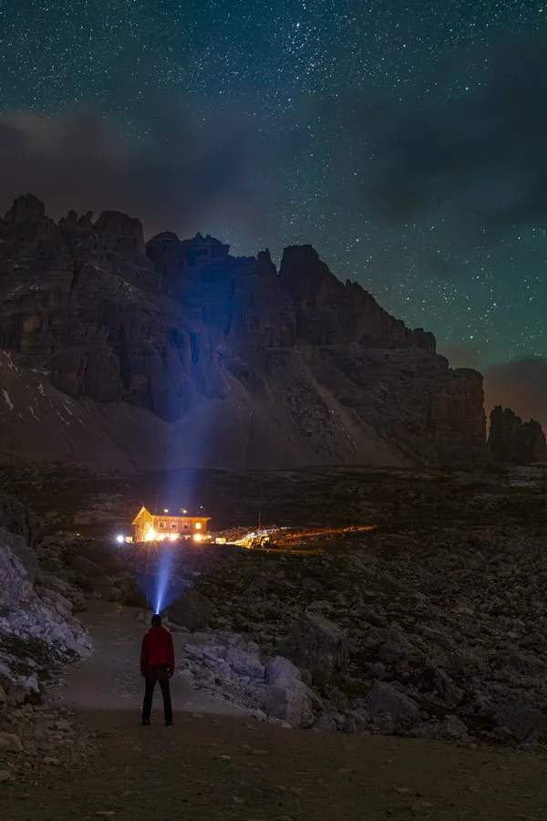 The night sky - Tre Cime Lavaredo thumbnail