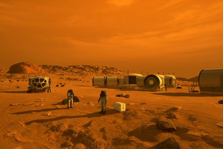 Early settlers on Mars will need a way to make their own rocket fuel.  