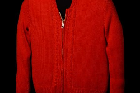 This red knit cardigan was worn by Fred Rogers, creator and host of the children's program, Mister Rogers' Neighborhood (PBS, 1968-2001).
