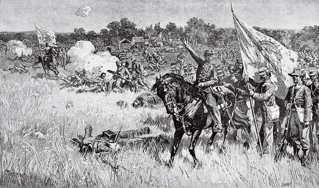 The First Battle of Bull Run, where Kirby Smith was hurt during the Civil War.