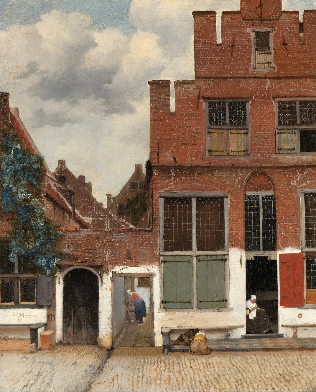 Johannes Vermeer, The Little Street, circa 1568