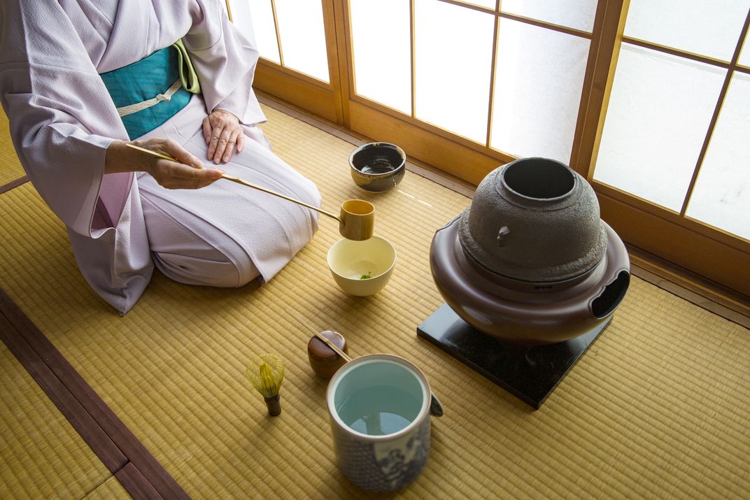 Traditional Japanese tea ceremony
