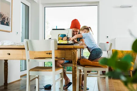 Take this time to learn how to sew.