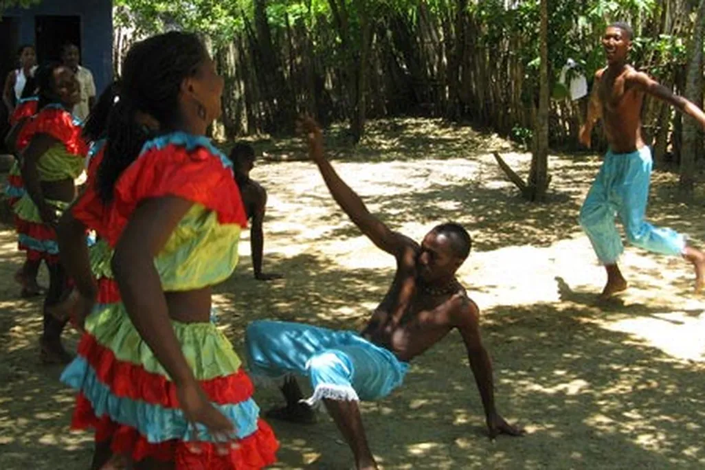 Students at Palenque Batata Dance and Music School