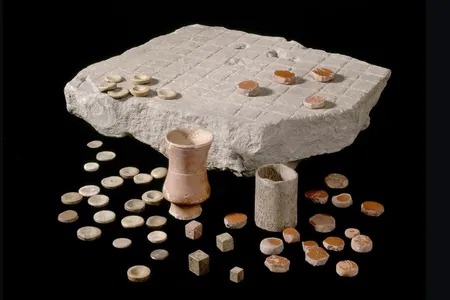 A Ludus Latrunculorum board found in Roman Britain