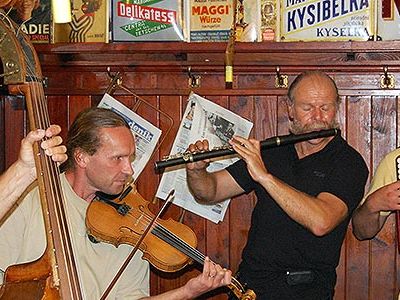 The band plays on in a small-town Czech bar few tourists would think to frequent.