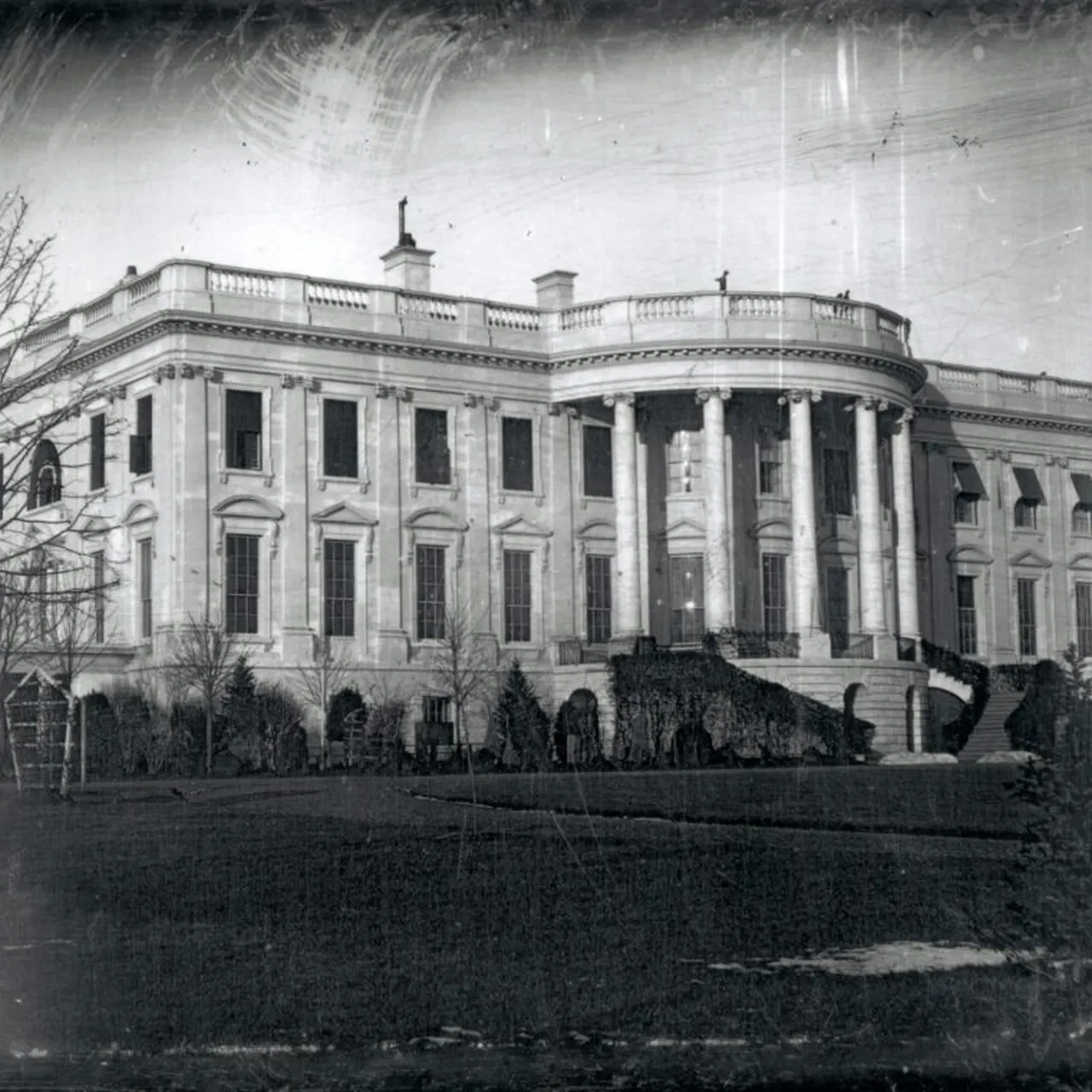The First-Known Photograph of the White House Was Taken by an