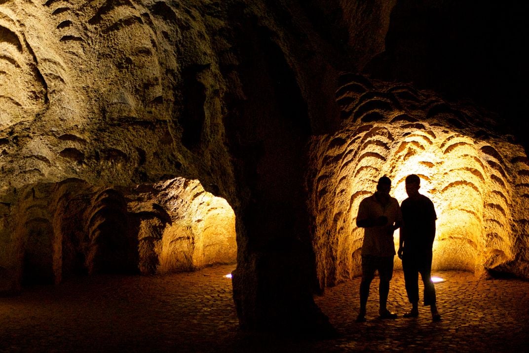 Caves of Hercules in Morocco