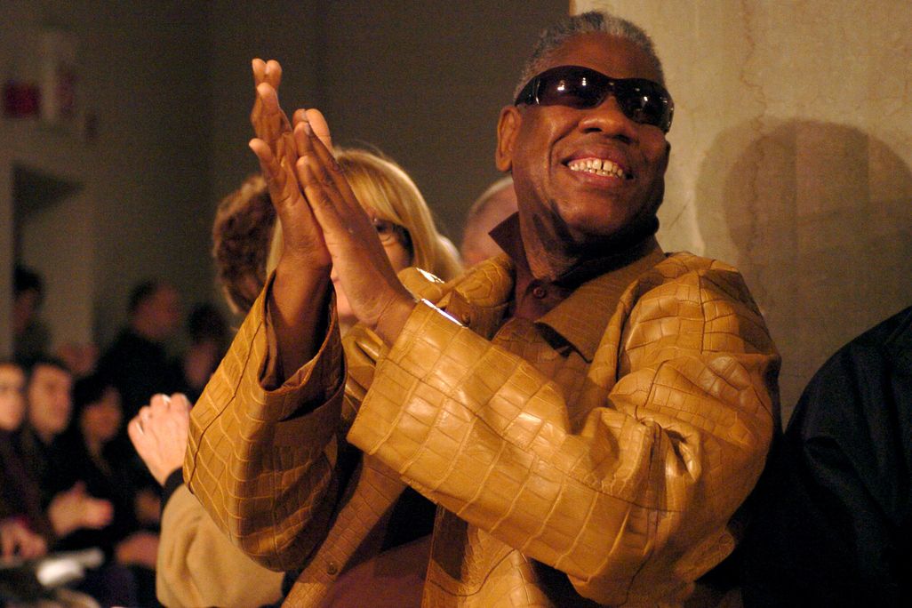 Andre Leon Talley at Dana Buchman Fall 2006 during Olympus Fashion Week Fall 2006
