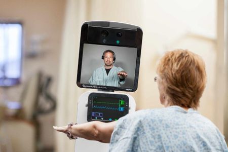 Robotic telemedicine can be used to assess patients with stroke.