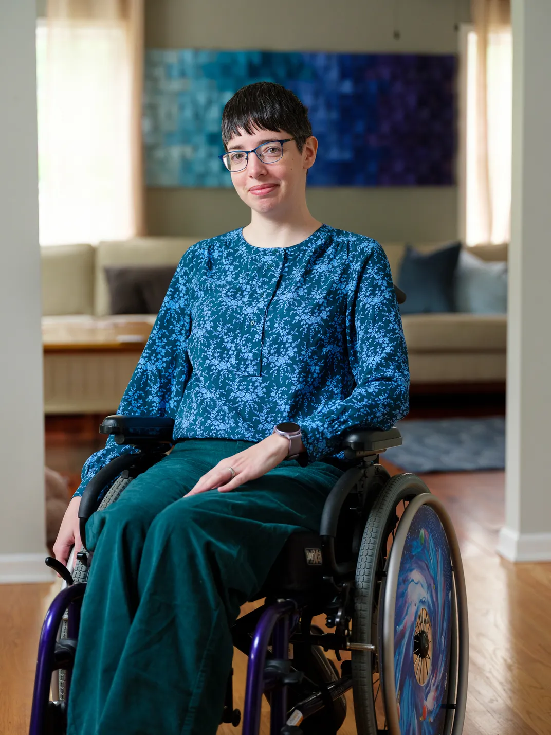 portrait of Julia Moore Vogel