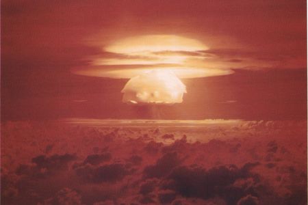 The Castle Bravo test at Bikini Atoll was more than 1,000 times more powerful than the bomb the United States dropped on Hiroshima. 
