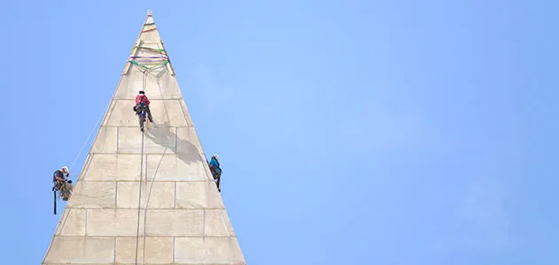Washington Monument repair