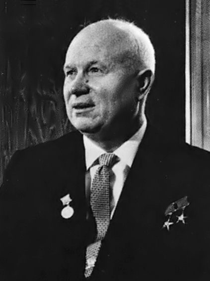 Soviet Premier Nikita Khruschev In Vienna