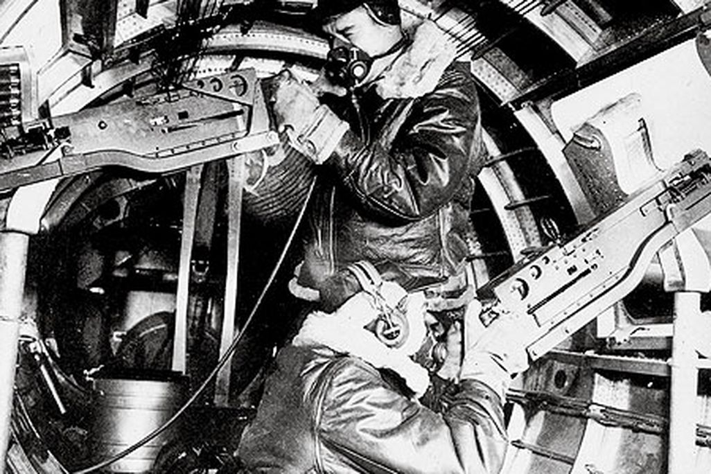 Bundled against temperatures as low as –60° F, aerial gunners struggled to protect their B-17s from German fighters.