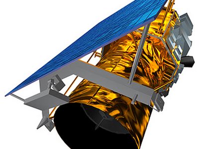 The GeoEye-1 satellite