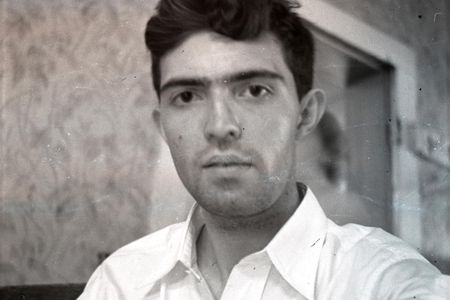This self-portrait of Jimmy Wyld was taken at Elmira, New York in July 1937, a few months after he had started developing his revolutionary new rocket motor.