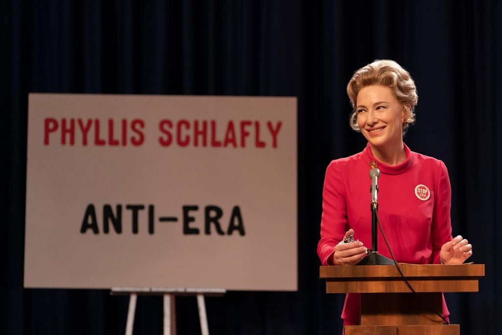 Cate Blanchett as Phyllis Schlafly