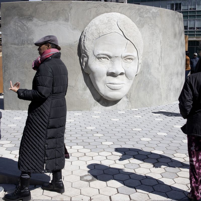 Harriet Tubman monument unveiled, replacing Columbus statue in Newark