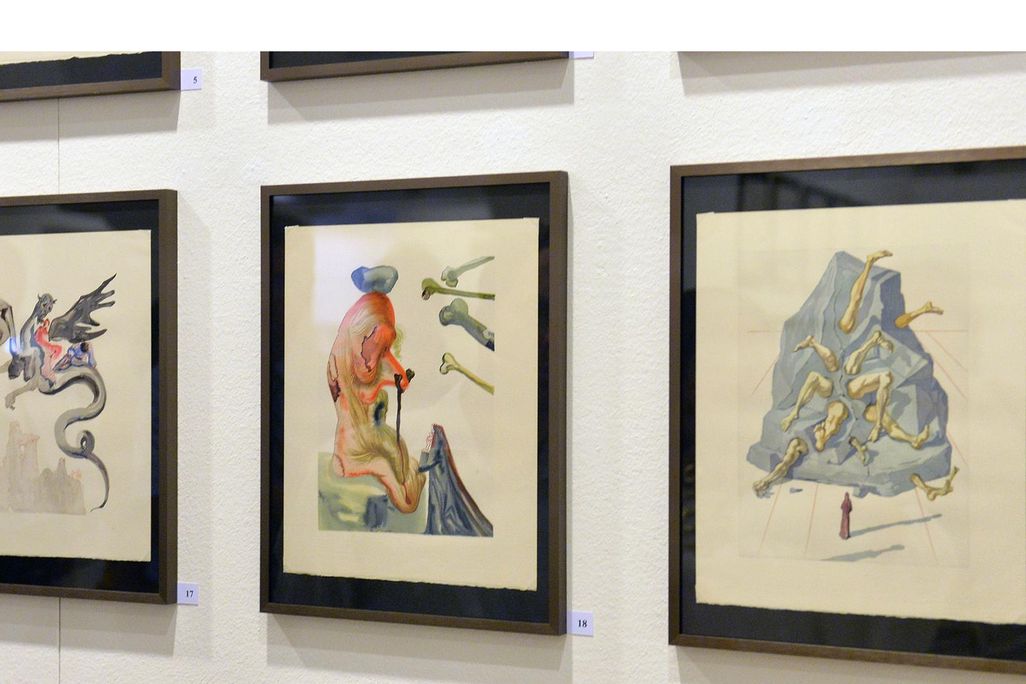 Dali's Divine Comedy series