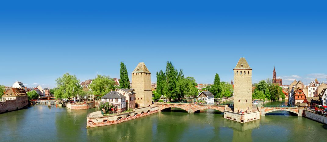 The French city of Strasbourg