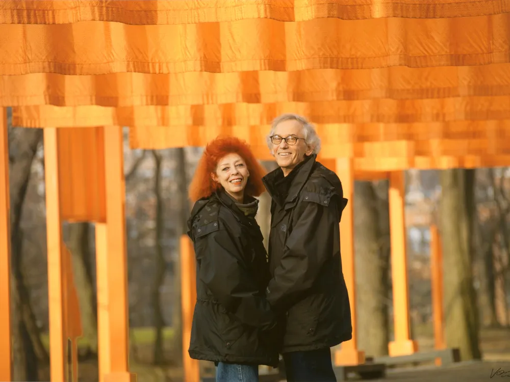 Christo and Jeanne-Claude in 2005