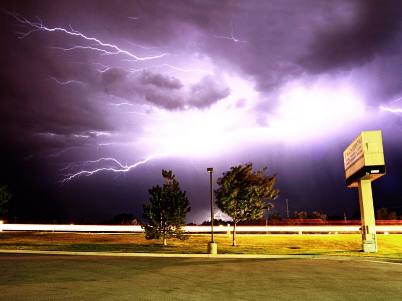 Lightning explodes across the sky during a storm in Utah Smithsonian
