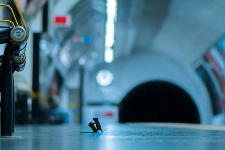 Station Squabble by Sam Rowley / mobile
