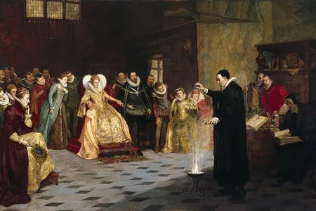 "John Dee Performing an Experiment before Elizabeth I"