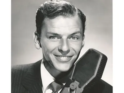 Sinatra on the radio