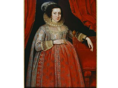 Marcus Gheeraerts II, Portrait of a Woman in Red, 1620 
