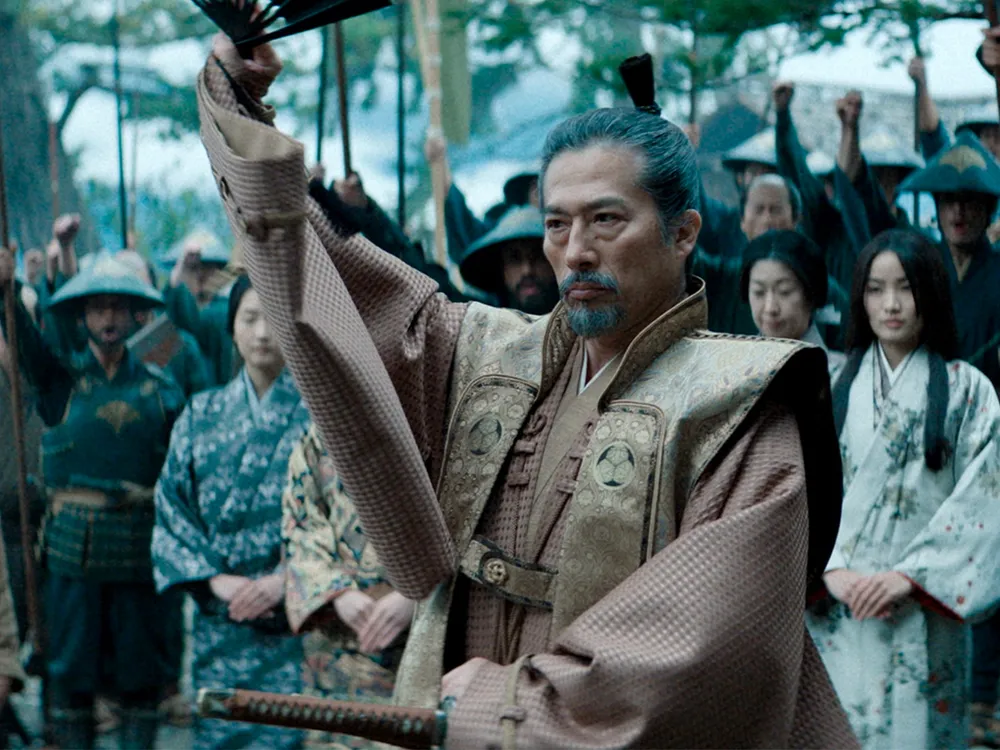 Hiroyuki Sanada as Lord Yoshii Toranaga, a fictionalized version of the shogun Tokugawa Ieyasu, in FX's "Shogun"