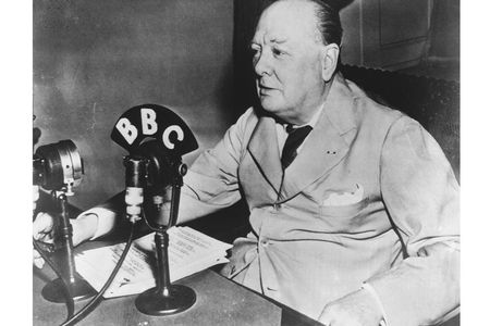 January 2015 marks 50 years since the death of Winston Churchill, shown here in 1943, known for his writing and speeches.