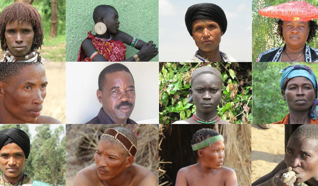 Skin Color Collage