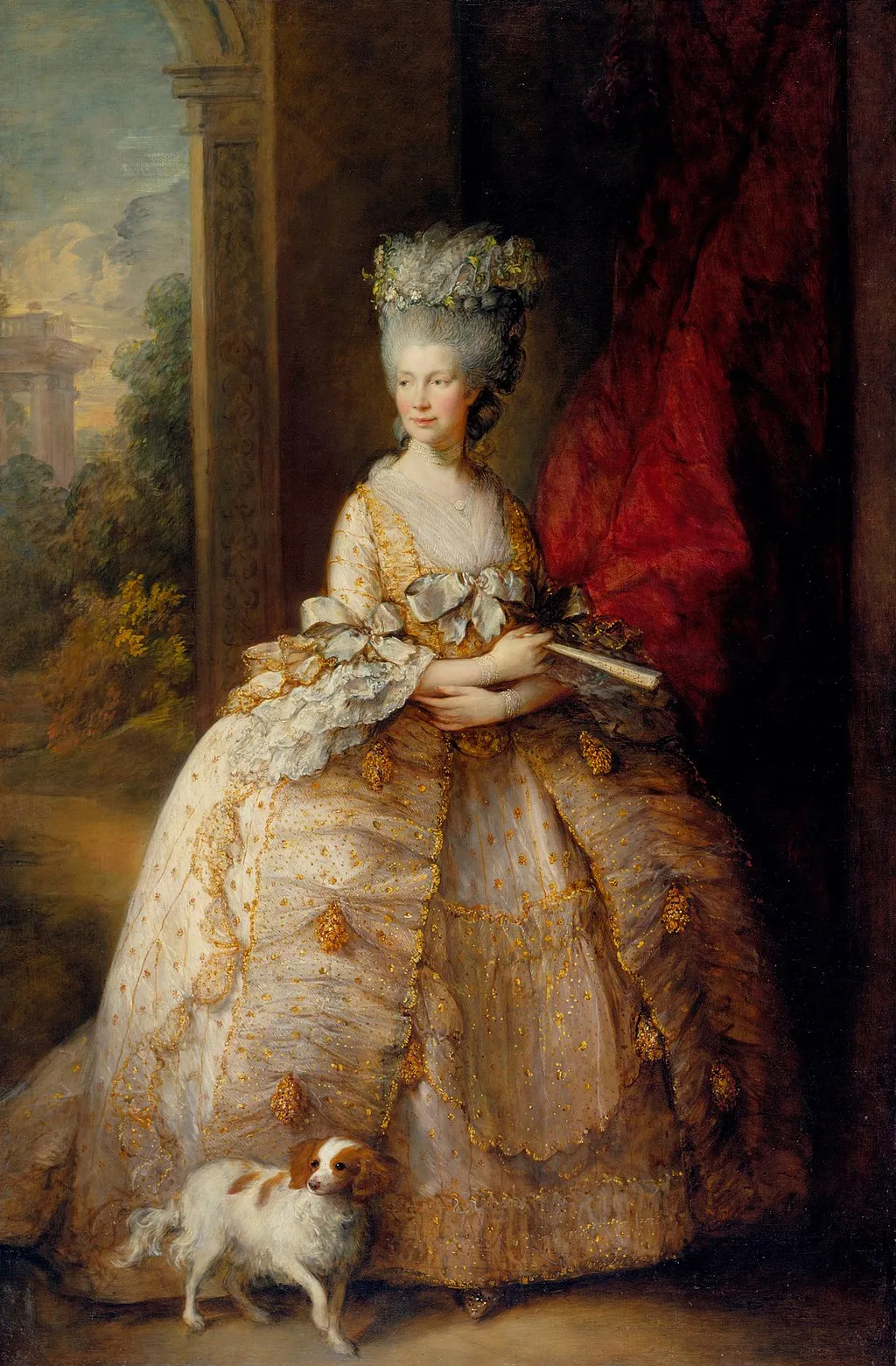 A Thomas Gainsborough portrait of Charlotte