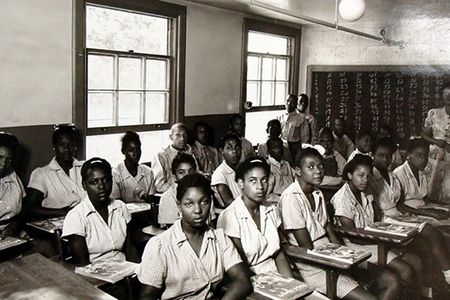 A nurse training program at the Central State Hospital. 