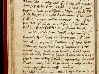 In the Heege manuscript, an English tutor may have copied&nbsp;the text of a medieval minstrel&rsquo;s repertoire book.
