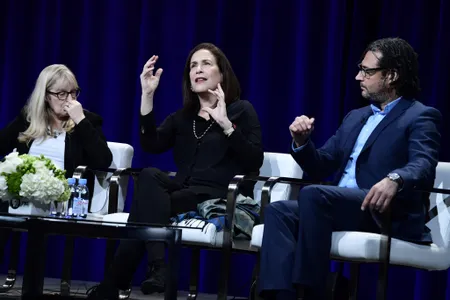 “And I persevered,” says curator Debra Diamond of her find that lead to new scholarship, at the the TV Critics Association winter press tour.