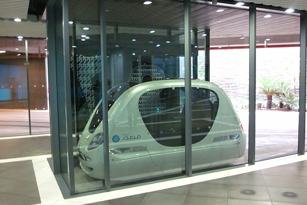 Masdar personal rapid transit podcar, Masdar City