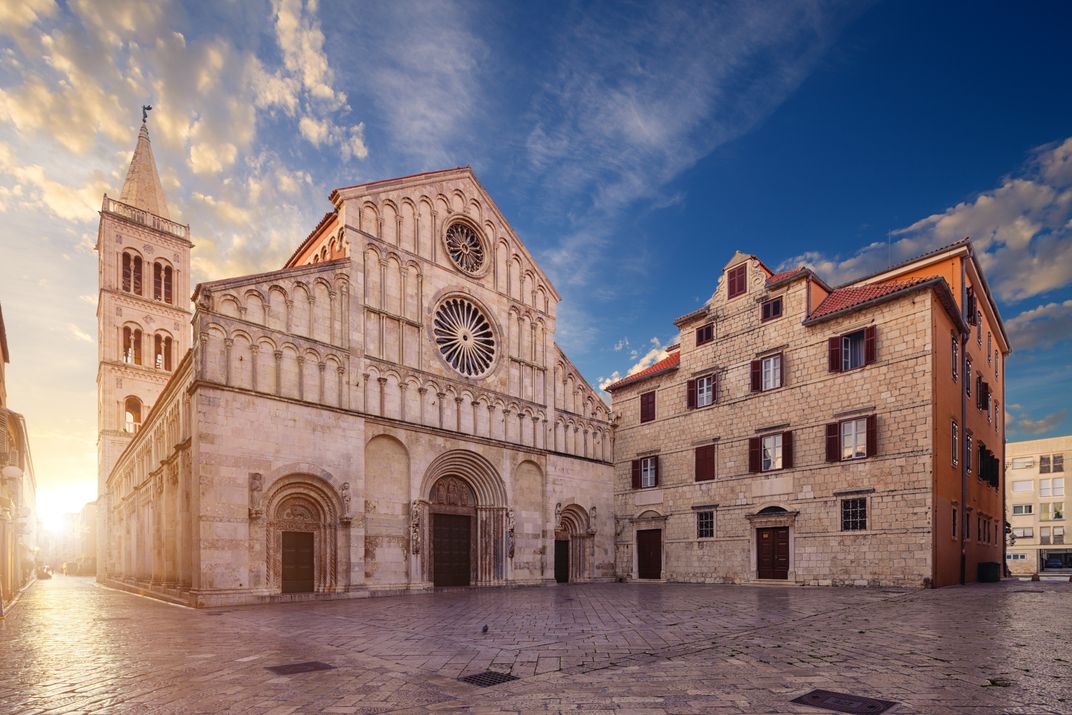 Romanesque church in Zadar
