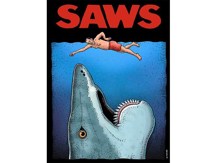 The Prehistoric Buzz Shark Has A Modern Day Hero In Artist Ray Troll Science Smithsonian Magazine