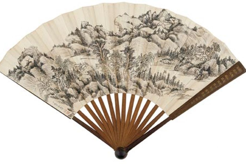 Chinese landscape painting.