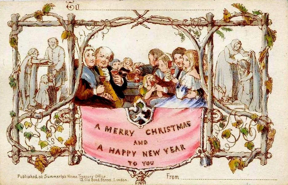 victorian era christmas cards