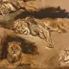 This Painting of Lounging Lions Was Hanging in a Family's Living Room. It Turned Out to Be an Original Delacroix icon