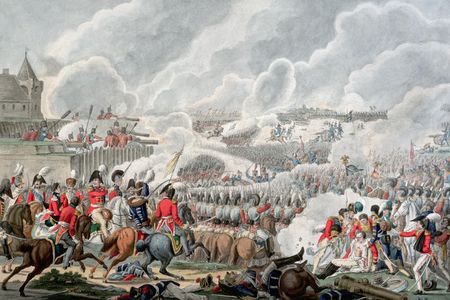 Battle of Waterloo on 18 June 1815, by Artaria