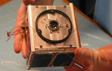 AAU CubeSat was a student satellite project at the University of Aalborg, Denmark, initiated in 2001. A second version is already in the works.