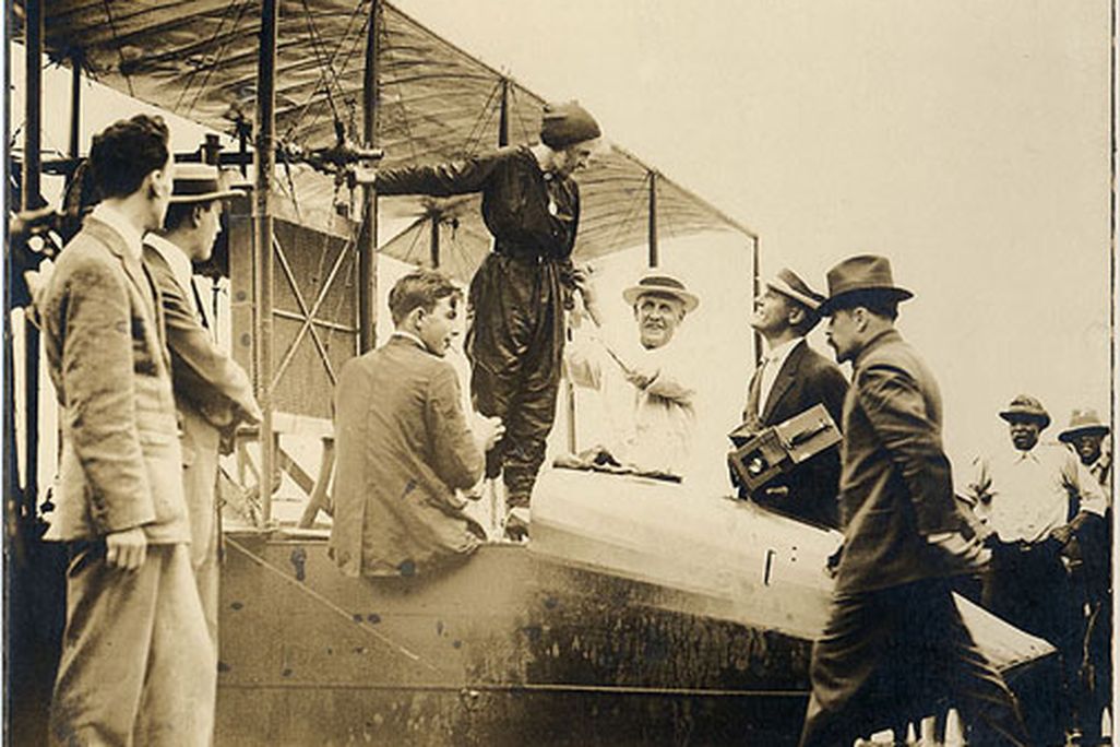 Tony Jannus, the world's first airline pilot.