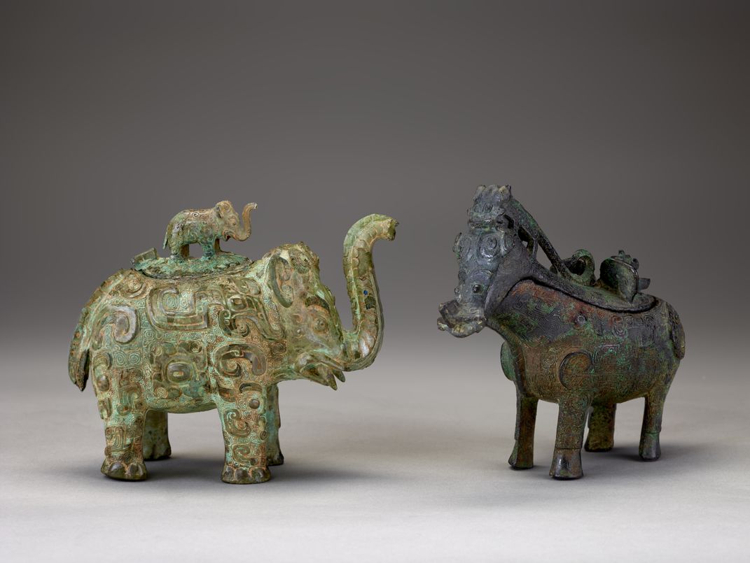 Bronze vessels
